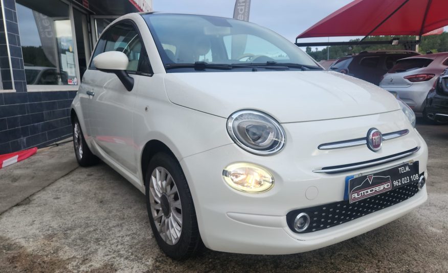 Fiat 500 1.2 LOUNGE (AUTOMÁTICO)